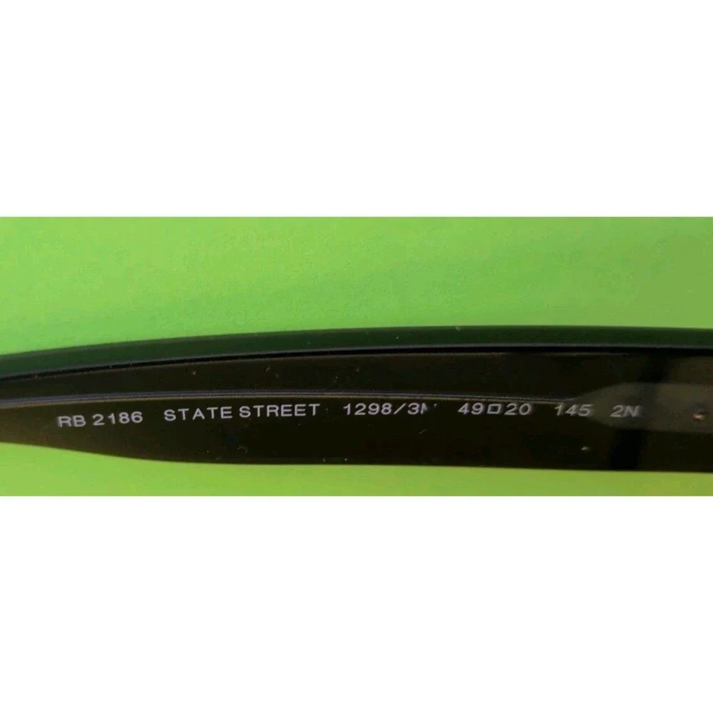 RAY-BAN  RB 2186  STATE STREET  1298/3m 49/20/145 Glasses